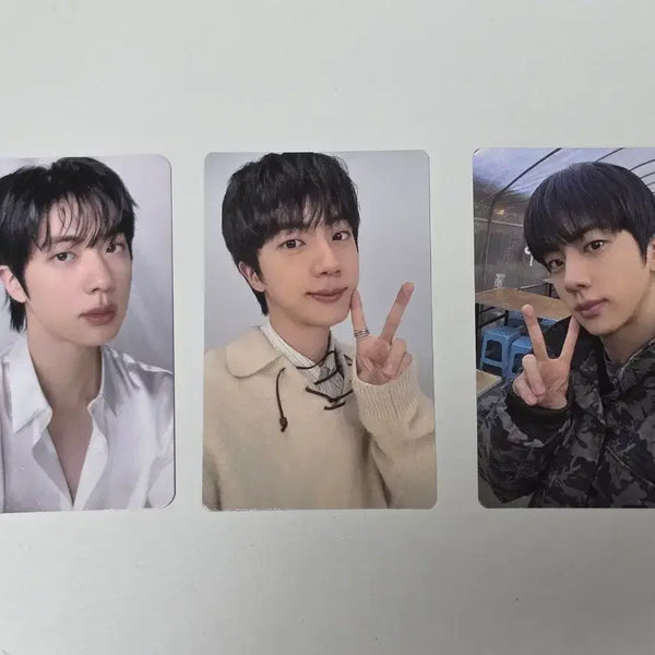 [BUNJANG] BTS Jin Arirang Goyang Concert Armazon Album POB Bundle Set / BTS 아리랑 석진 포카 고양콘 아미존 앨범 특전 3장 일괄
