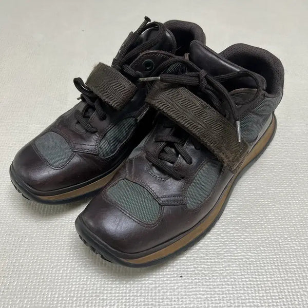 [BUNJANG] Prada Sport Late 90s Early 00s Leather Mesh Velcro Strap Sneakers / Late 90sEarly 00s PRADA SPORT 프라다스포츠 레더 메쉬 벨크로 스트랩 스니커즈 6사이즈
