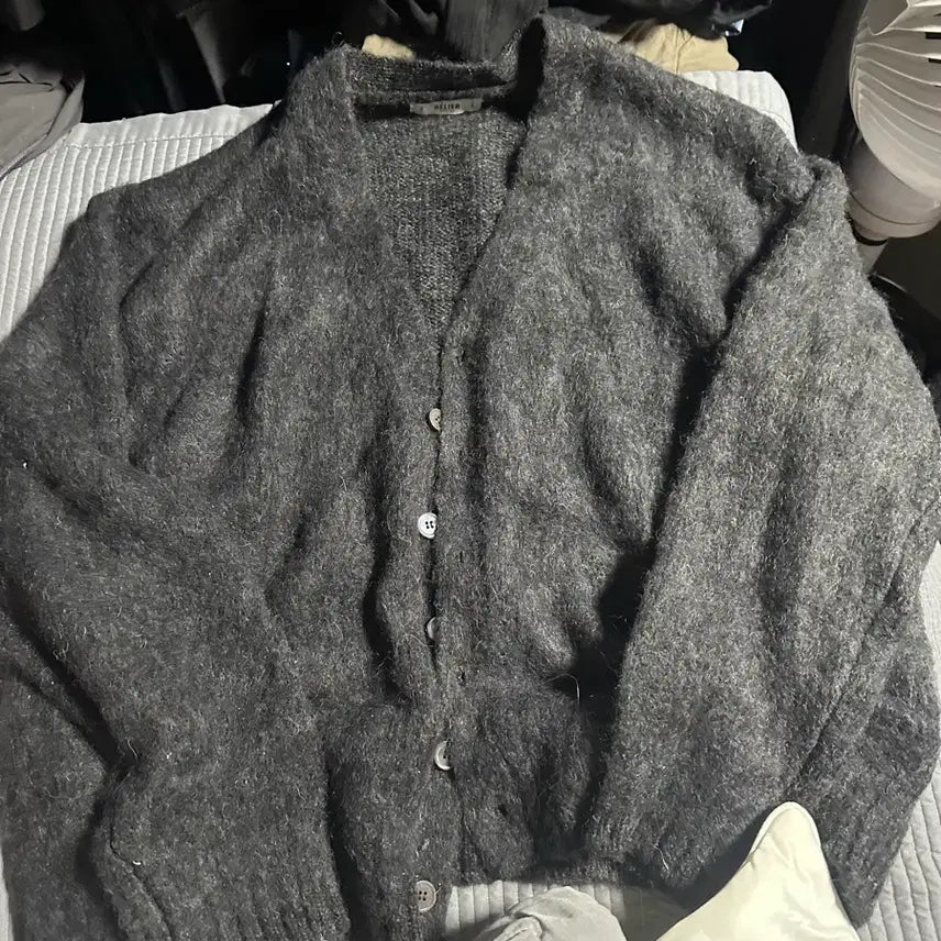 [BUNJANG] Bellier Alpaca Cardigan / (L) 벨리에 알파카 가디건
