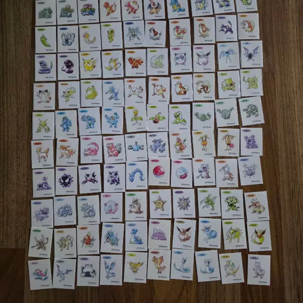 [BUNJANG] Pokemon 30th Anniversary Art Seal & Generation 1-2 Dibujos (275 Types) Bundle Set / 포켓몬 30주년 아트씰 과 1,2세대 275종외 각종  띠부씰 일괄판매합니다