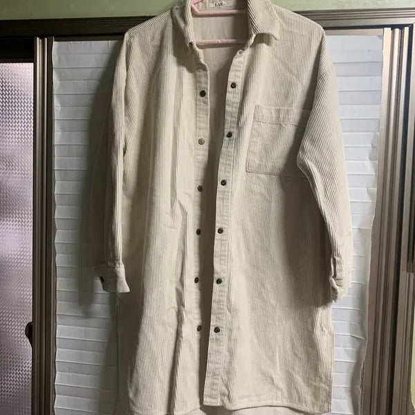 [BUNJANG] LAP Corduroy Long Shirt / 랩골덴셔츠 랩코듀로이롱셔츠