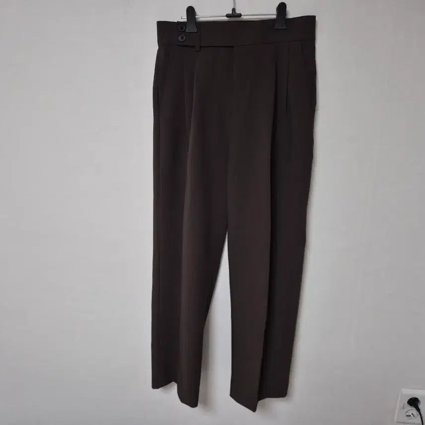 [BUNJANG] DEEF HOUSE Brown Wide Slacks 29 Inch / DEEF HOUSE 브라운 와이드 슬랙스 29인치
