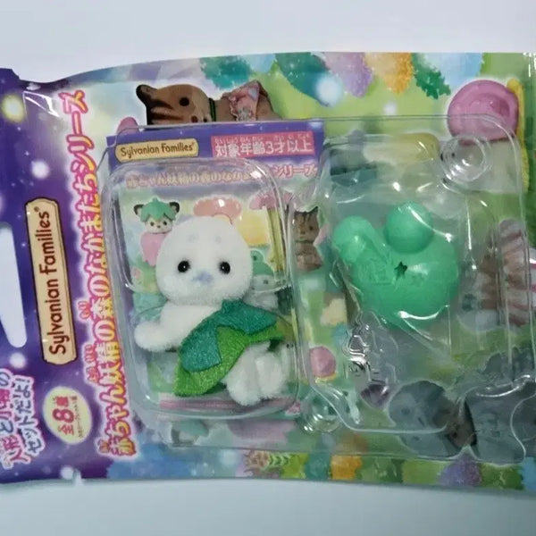 [BUNJANG] Sylvanian Families Blind Bag Forest Fairy Frog Hat, Baby Seal / 실바니안 블라인드백 아기 숲속 요정 개구리 모자 바다표범 아기 물범