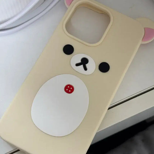 [BUNJANG] Rilakkuma Corilakkuma Case iPhone 15 Pro Max / 리락쿠마 코리락케이스 15프로맥스