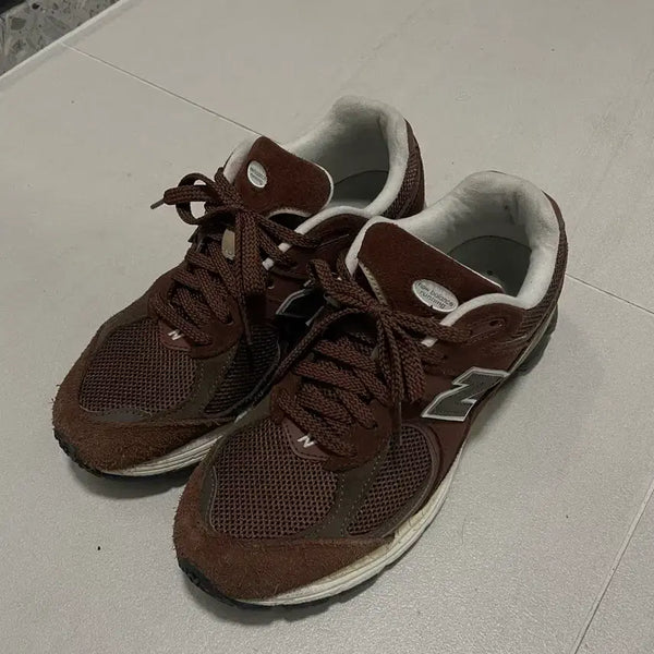 [BUNJANG] New Balance M2002RFF Brown Suede Sneakers / [250-255] 뉴발란스 M2002RFF 브라운 스웨이드 운동화