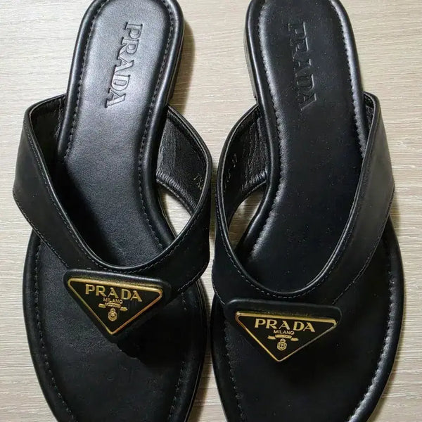 [BUNJANG] Black Flip-Flop Sandals / 쪼리 샌들 블랙 판매합니다