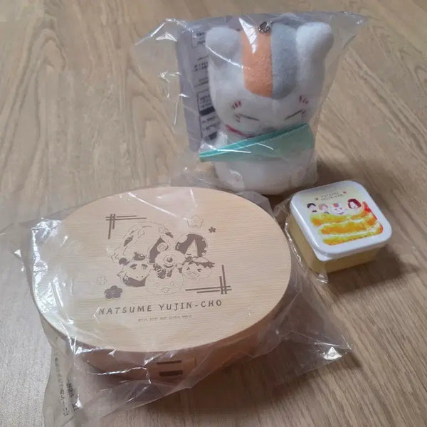 [BUNJANG] Natsume's Book of Friends Ichiban Kuji Plush Keyring and Lunch Box Set / 나츠메우인장 제일복권 굿즈