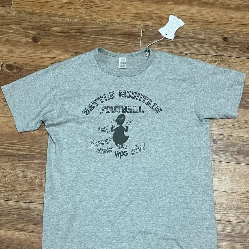 [BUNJANG] Warehouse 4064 Battle Mountain Football T-Shirt Header Gray L / [L] 웨어하우스 4064 배틀 마운틴 풋볼 헤더그레이