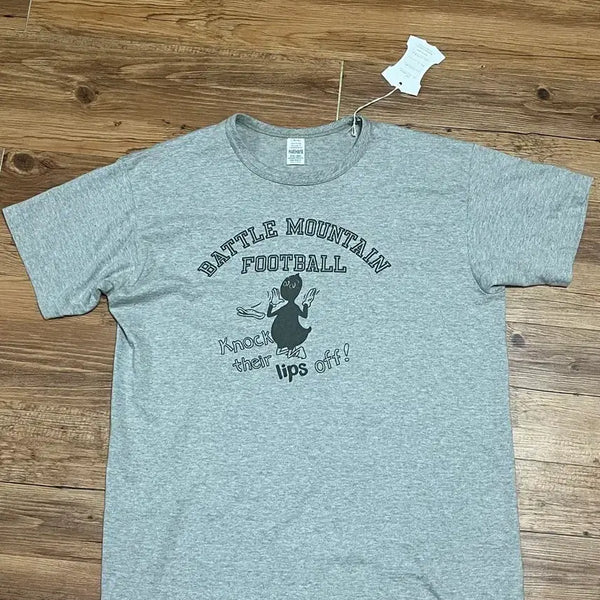 [BUNJANG] Warehouse 4064 Battle Mountain Football T-Shirt Header Gray L / [L] 웨어하우스 4064 배틀 마운틴 풋볼 헤더그레이