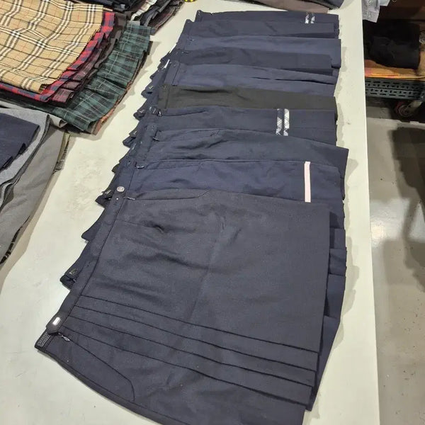 [BUNJANG] Used School Skirt Size 71 (Set of 10) / 중고 교복치마 사이즈 71. 10장