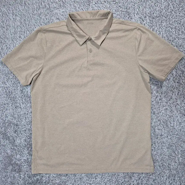 [BUNJANG] Andar Men's Functional Short-Sleeve Polo Shirt XL Cobblestone Beige / 안다르 남성 기능성 반팔 카라티 XL 코블베이지