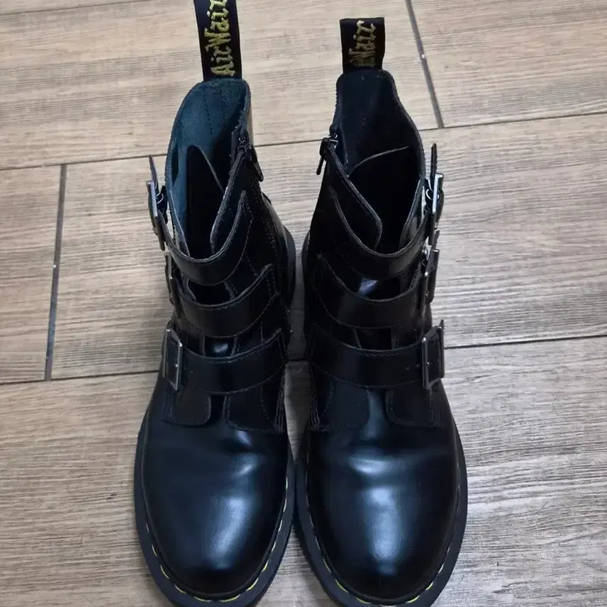[BUNJANG] Dr. Martens Double Strap Boots Black / 닥터마틴 더블 스트랩 부츠 블랙