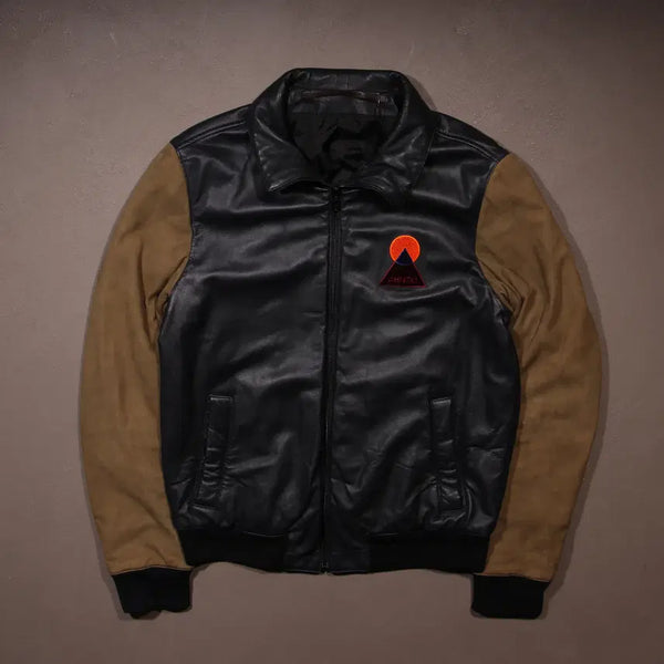 [BUNJANG] Kenzo Suede Leather Jacket / 겐조 스웨이드 레더 자켓 A360