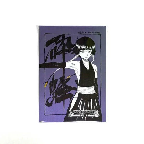 [BUNJANG] Bleach Jump Shop Metal Postcard Soi Fon / 블리치 점프샵 메탈엽서 소이퐁