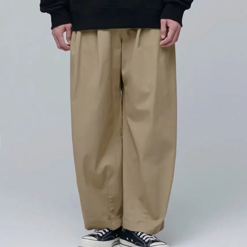 [BUNJANG] Musinsa Cotton Wide Balloon Pants (New) / 무탠다드 코튼 와이드 벌룬 팬츠 30 새상품