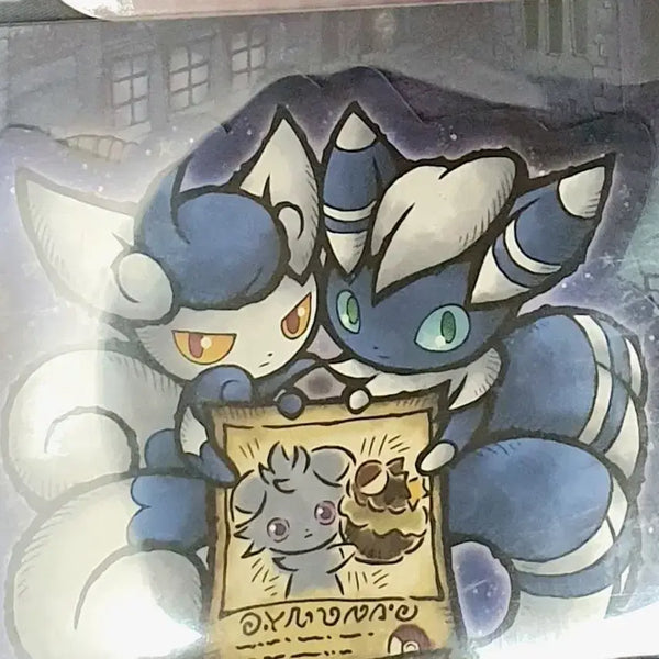 [BUNJANG] Pokemon Nickit and Thievul Notepad / 포켓몬스터 냐스퍼 냐오닉스 원티드 wanted 메모장