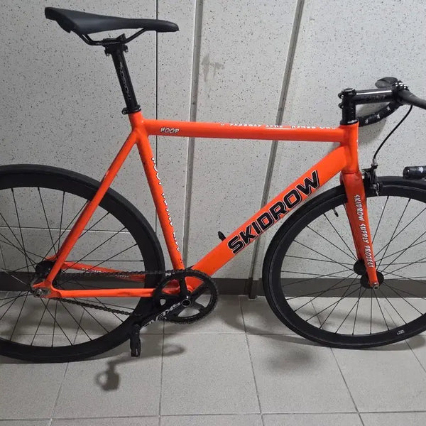 [BUNJANG] SKIDROW Pixie Bicycle Orange / 스키드로우 픽시 자전거 오렌지 색상