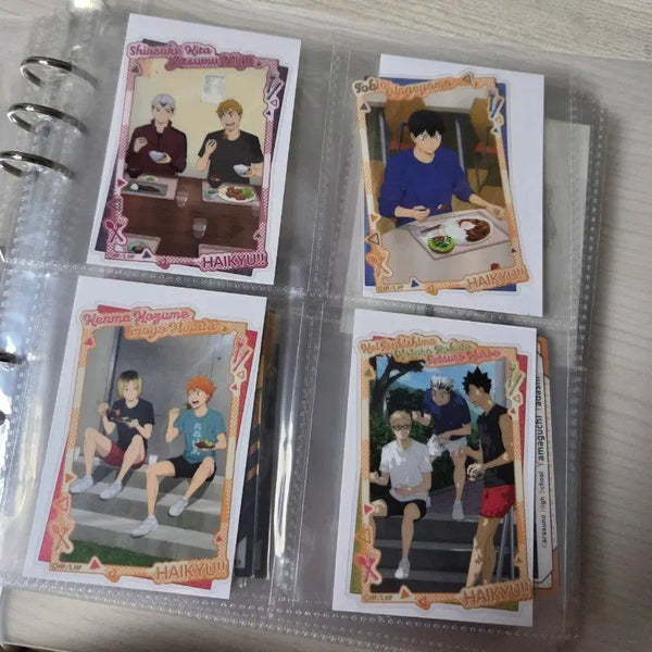 [BUNJANG] Haikyuu!! 'Let's Eat Well!' Series Clear Card / 하이큐 ver.잘 먹겠습니다! 시리즈 클리어 카드
