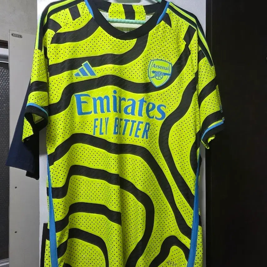 [BUNJANG] Adidas Arsenal FC 23-24 Season Away Authentic Jersey (Size L) / 아디다스 아스날 FC 23-24 시즌 어웨이 어센틱 해외L