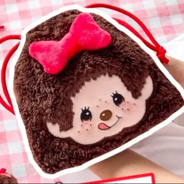 [BUNJANG] Monchhichi x Illiyoon Collaboration Pouch / 몬치치 일리윤 콜라보 파우치