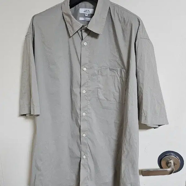 [BUNJANG] MUSINSA Relaxed Fit Nylon Short Sleeve Shirt / 무신사 릴렉스드 나일론 반팔셔츠 (718