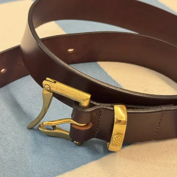 [BUNJANG] Martin Page Quick Release Belt Brown Size 38 / 마틴페이지 퀵릴리즈 벨트 브라운 38사이즈