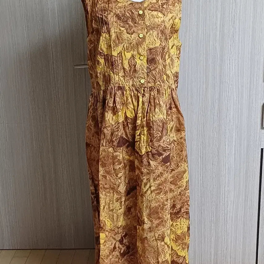 [BUNJANG] Rayon Sleeveless Maxi Dress / 인견 민소매 원피스