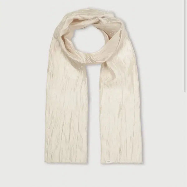 [BUNJANG] Ethos CRINKLE SCARF Ivory / 에토스 CRINKLE SCARF