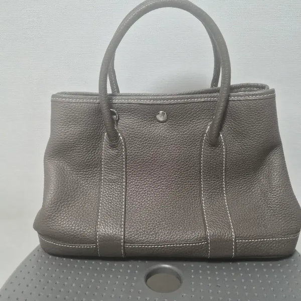 [BUNJANG] Brown Tote Bag / 갈색  토트백 그레이