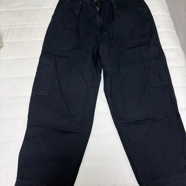 [BUNJANG] Uniqlo U Baker Pants Black Size 76 / 유니클로u 베이커팬츠 76사이즈 블랙