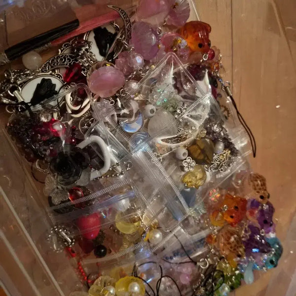 [BUNJANG] Bead Keychain Set (5 Pieces) / 비즈 키링 5개 1만원
