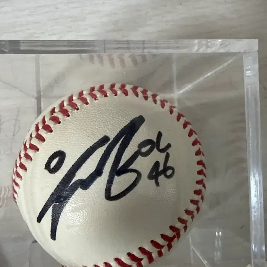 [BUNJANG] Samsung Lions Won Tae-in Signed Baseball / 삼성라이온즈 원태인싸인볼팔아요