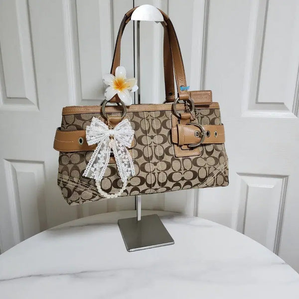 [BUNJANG] Coach Soho Belted Satchel Tote Bag / 상태굿) 코치 소호 벨티드 사첼 토트백