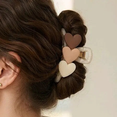 [BUNJANG] Heart Claw Clip / 하트 집게핀. 새상품