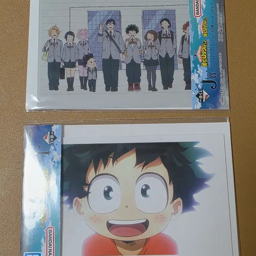 [BUNJANG] My Hero Academia Ichiban Kuji B2 Tapestry Set / 히로아카 제일복권 J상 엽서 일괄