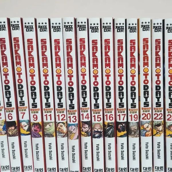 [BUNJANG] Sakato Days Manga Volumes 6-26 (Includes Holidaze) / (특전 포함)사카모토데이즈 만화책 6~26권
