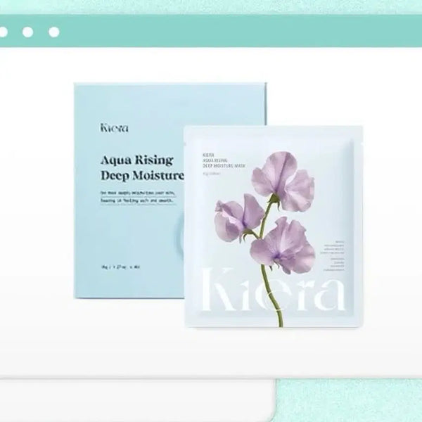 [BUNJANG] Kiera Aqua Pack (4 sheets per box) / 키에라 아쿠아팩