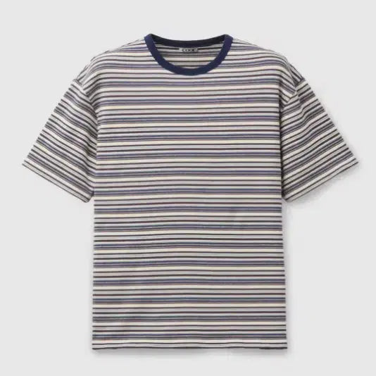[BUNJANG] COOR Stripe Short Sleeve T-Shirt XL / [XL]쿠어 스트라이프 반팔티