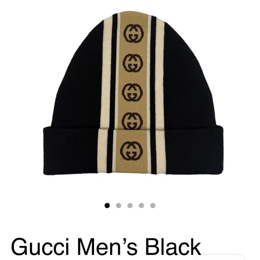 [BUNJANG] Gucci Black Wool Beanie New Arrival / 구찌 블랙 울 비니 새상품