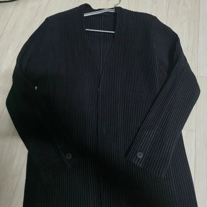 [BUNJANG] Issey Miyake Homme Plissé Stand Collar Jacket JD155 Black / 이세이미야케 옴므플리세 논카라 자켓 jd155