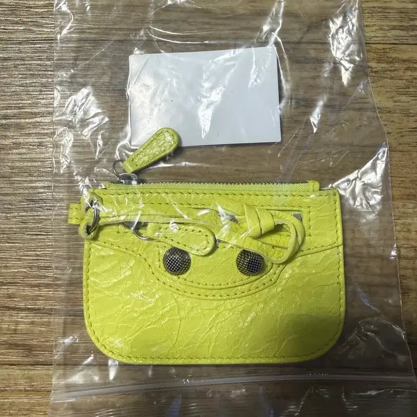 [BUNJANG] Balenciaga Le Cagole Coin Wallet Lime / 새상품 발렌시아가 르카골 코인지갑 라임