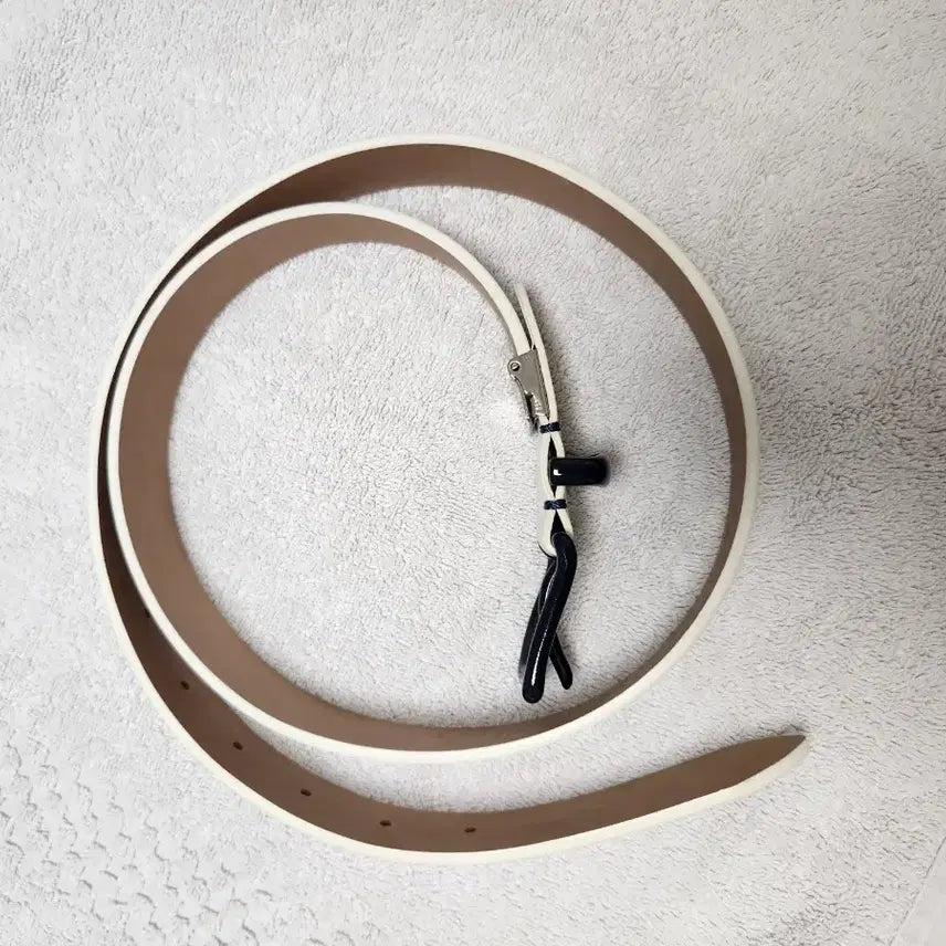 [BUNJANG] Pearly Gates Leather Belt / 파리게이츠 가죽 벨트