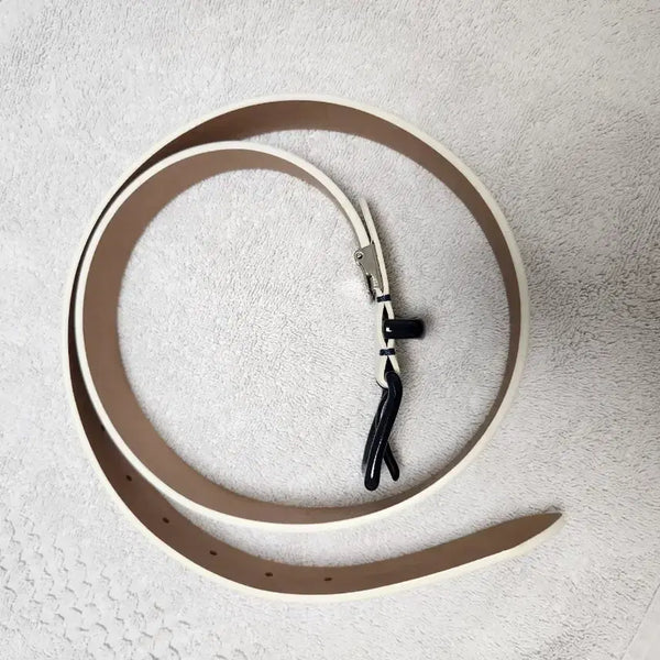 [BUNJANG] Pearly Gates Leather Belt / 파리게이츠 가죽 벨트