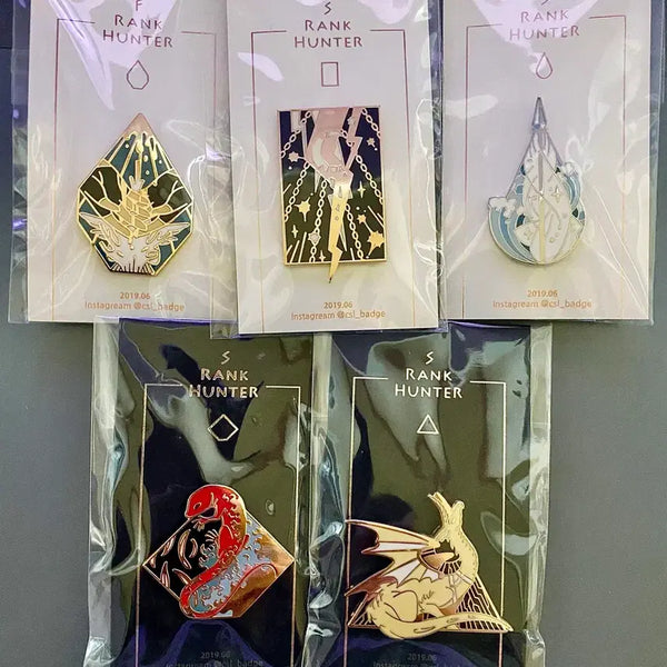 [BUNJANG] I'm the Limitless Ranks Metal Badge Bundle Set / 내스급 금속뱃지 일괄