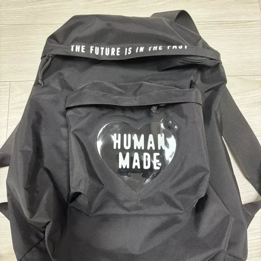 [BUNJANG] Human Made Black Backpack / 휴먼메이드 블랙 백팩