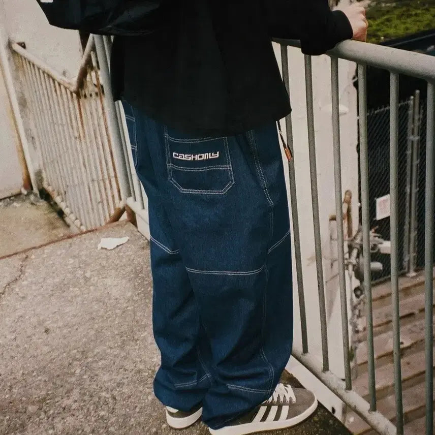 [BUNJANG] Cash Only Aleca Denim Pants Indigo 34 / [새상품]cashonly 캐쉬온리 알레카 데님팬츠 인디고 34
