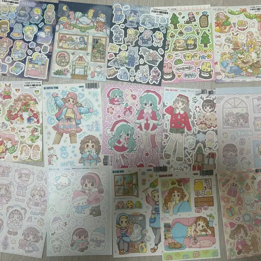 [BUNJANG] RaYeon Fancy, Dear My Ha, Popo Chop Chop Sticker Set / 라연팬시, 디어마이하, 포포촙촙
