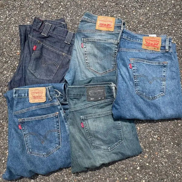 [BUNJANG] Levi's Engineered Jeans Bundle Set (Models 511, 505, 560) / 리바이스 엔지니어드, 511 ,505,560 일괄판매