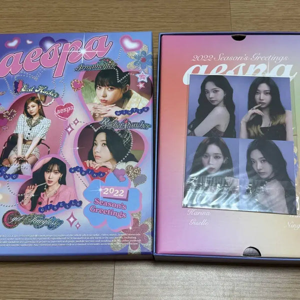 [BUNJANG] Aespa 2022 Season's Greetings Goods / 에스파 2022 시즌 그리팅 굿즈
