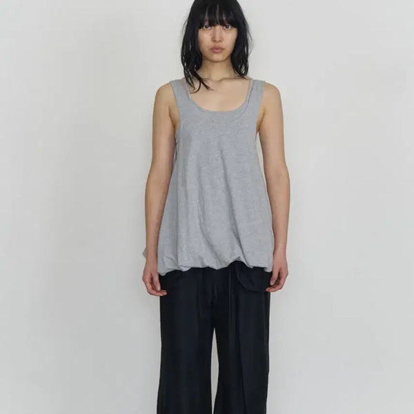 [BUNJANG] Oddly Workshop 2-Way Layered Balloon Dress Grey Small / 오들리워크샵 2-way layered balloon dress, grey small